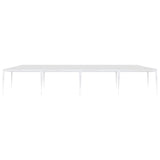 Vidaxl partytent 3x12 m pe wit