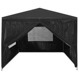 Vidaxl partytent 3x3 m antracietkleurig