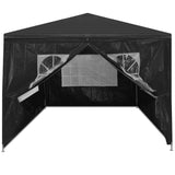 Vidaxl partytent 3x4 m antraciet