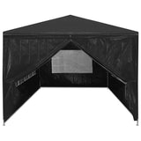 Vidaxl partytent 3x6 m antraciet