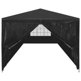 Vidaxl partytent 3x9 m antraciet