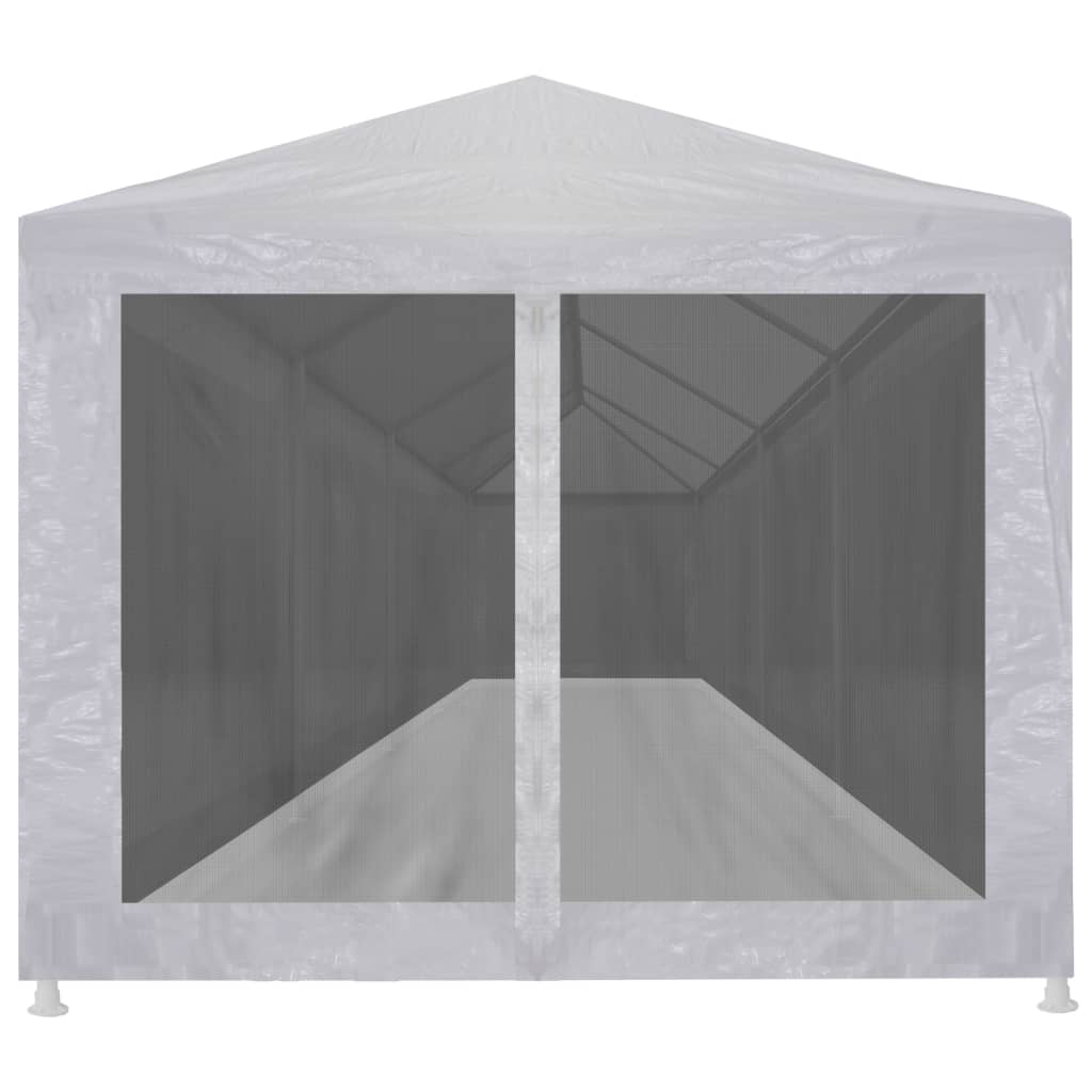 Vidaxl partytent met 10 mesh zijwanden 12x3 m