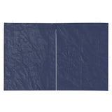 Vidaxl tentwanden met ritssluiting pe blauw 2 st