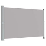 Vidaxl tuinscherm uittrekbaar 160x300 cm grijs