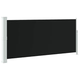 Vidaxl windscherm uittrekbaar 140x300 cm zwart
