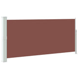 Vidaxl windscherm uittrekbaar 140x300 cm bruin