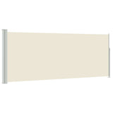 Vidaxl windscherm uittrekbaar 120x300 cm crème