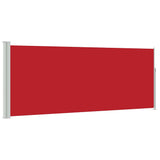Vidaxl windscherm uittrekbaar 120x300 cm rood