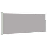 Vidaxl windscherm uittrekbaar 120x300 cm grijs