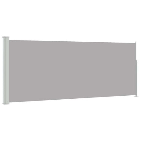 Vidaxl windscherm uittrekbaar 120x300 cm grijs
