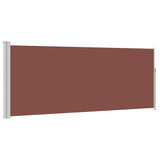 Vidaxl windscherm uittrekbaar 120x300 cm bruin