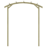 VidaXL Pergola 180x210x40 cm geïmpregneerd grenenhout