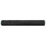 Vidaxl tennisscherm 1x25 m hdpe zwart