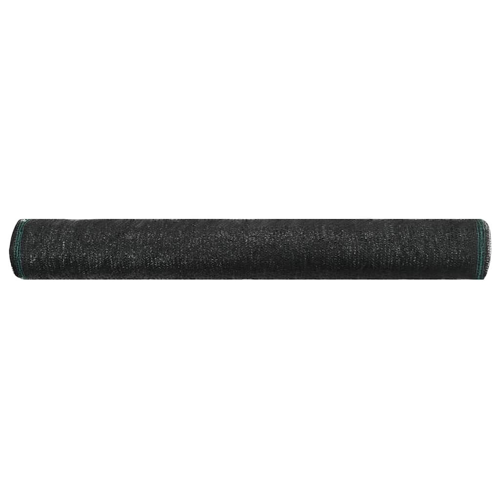Vidaxl tennisscherm 1,4x25 m hdpe zwart