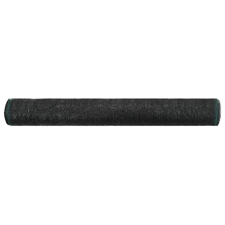 Vidaxl tennisscherm 1,4x25 m hdpe zwart