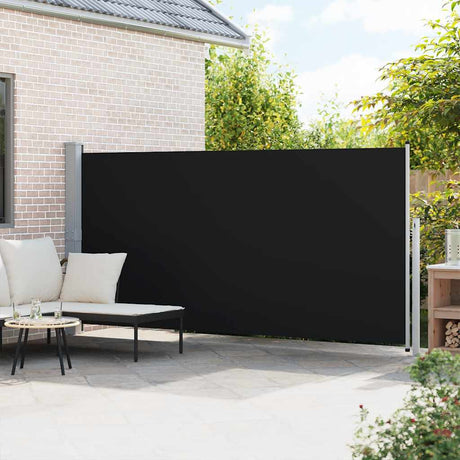 Vidaxl windscherm uittrekbaar 160x500 cm blauw