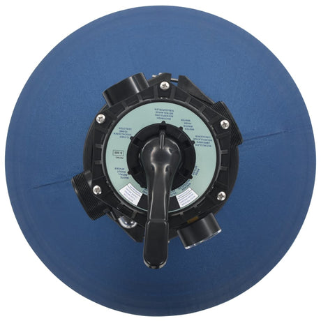 Vidaxl zwembadzandfilter met 6-positie ventiel 560 mm blauw