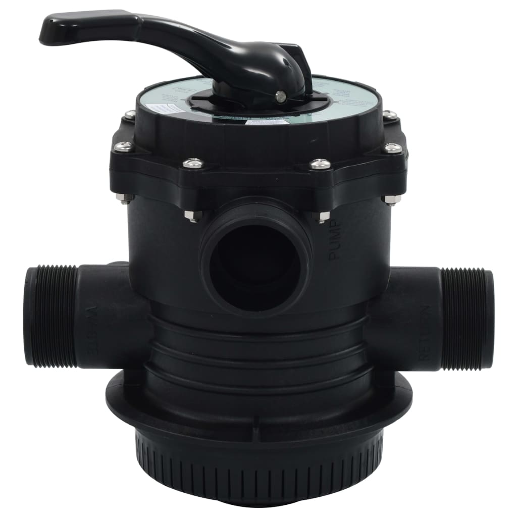 Vidaxl multipoortventiel voor zandfilter 6-weg 1,5 abs