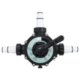 Vidaxl multipoortventiel voor zandfilter 6-weg 1,5 abs