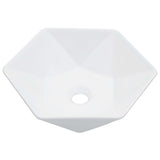 Vidaxl wastafel 41x36,5x12 cm keramiek wit