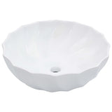 Vidaxl wastafel 46x17 cm keramiek wit