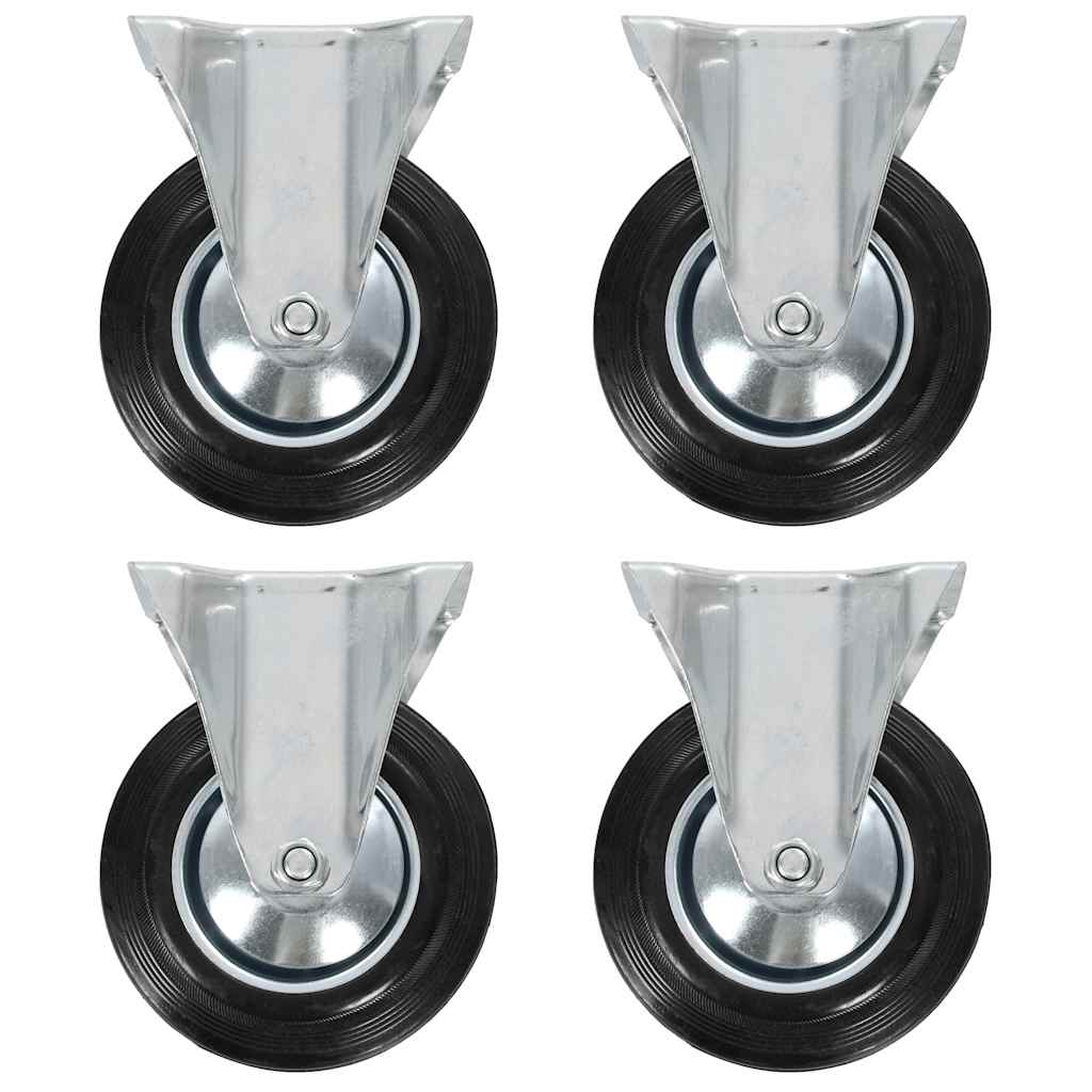 Vidaxl vaste wielen 4 st 160 mm
