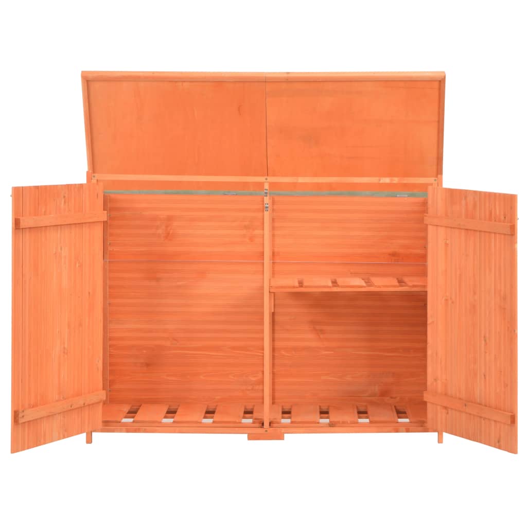 Vidaxl tuinberging 128x42x91 cm hout