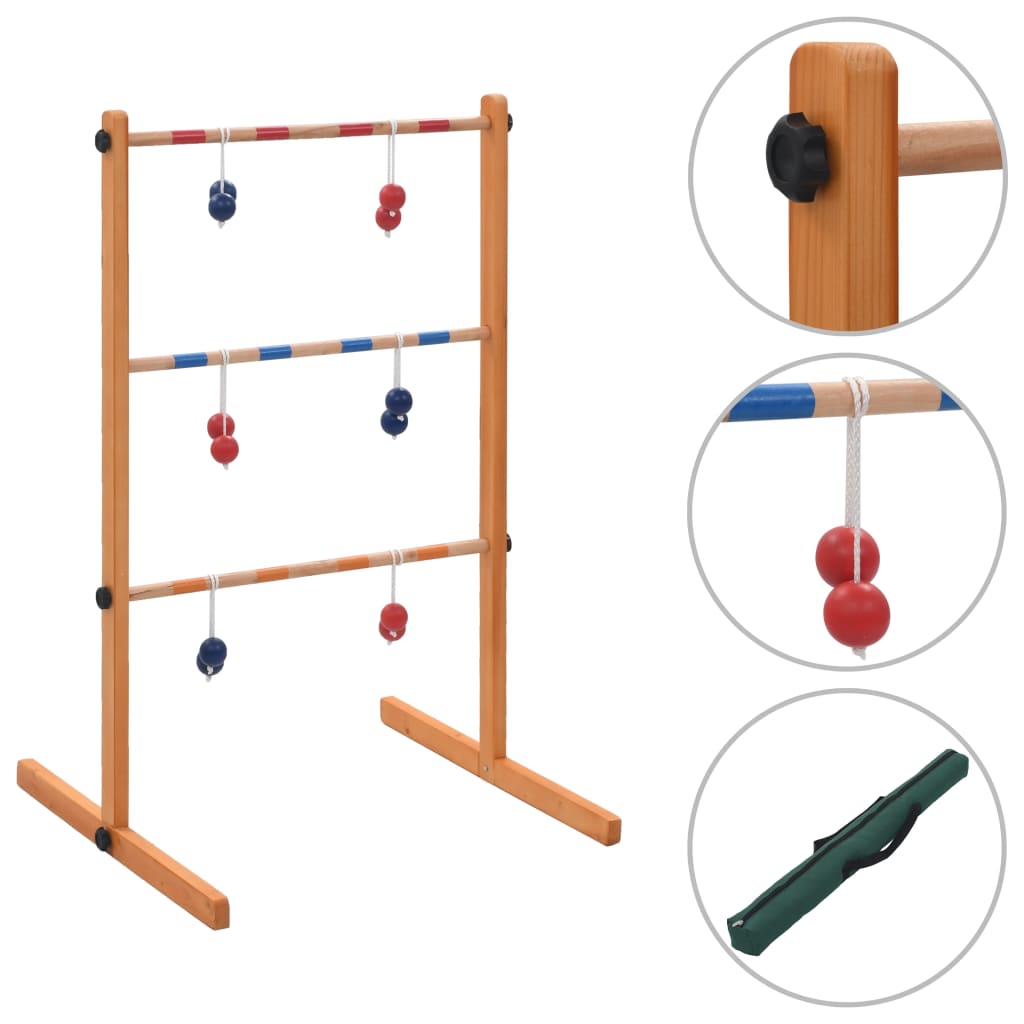 Vidaxl laddergolf hout