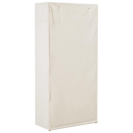 Vidaxl kledingkast 79x40x170 cm stof wit