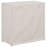 Vidaxl schoenenkast met hoes 79x40x80 cm stof wit