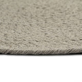 Vidaxl placemats 4 st rond 38 cm katoen effen grijs