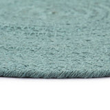 Vidaxl placemats 4 st rond 38 cm katoen effen groen