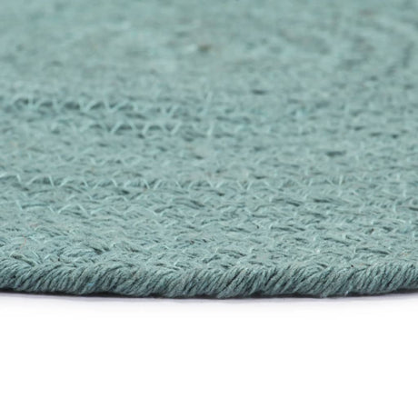 Vidaxl placemats 4 st rond 38 cm katoen effen groen