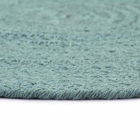 Vidaxl placemats 4 st rond 38 cm katoen effen groen