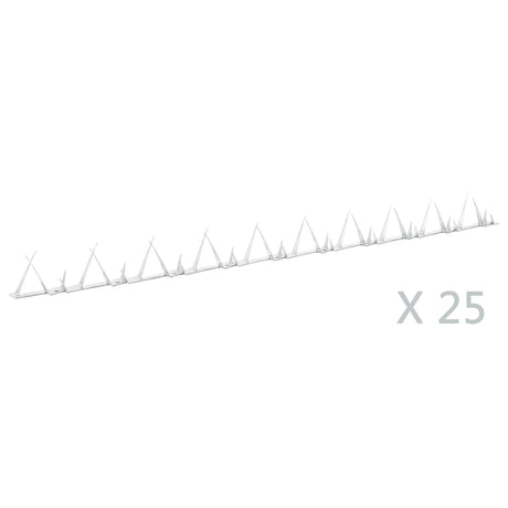 Vidaxl muurspikes 25 st 1 m staal