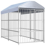 VidaXL Hondenkennel voor buiten met dak 300x150x200 cm