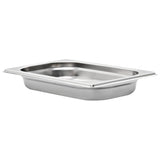 Vidaxl gastronormbakken 12 st gn 1 4 40 mm roestvrij staal