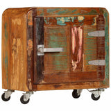 Vidaxl nachtkastje 50x30x50 cm massief gerecycled hout