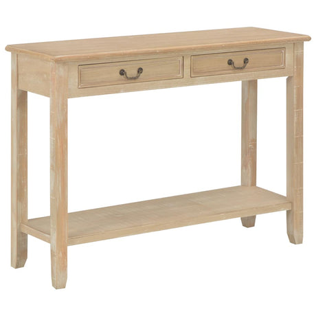 Vidaxl wandtafel 110x35x80 cm hout