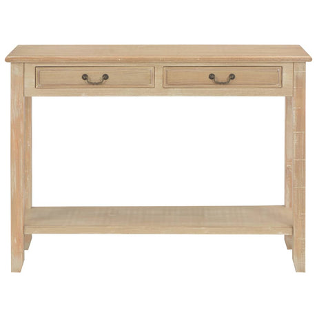 Vidaxl wandtafel 110x35x80 cm hout