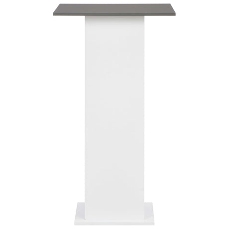 Vidaxl bartafel 60x60x110 cm wit en antracietgrijs