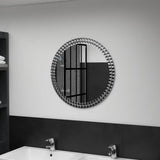 Vidaxl wandspiegel 60 cm gehard glas