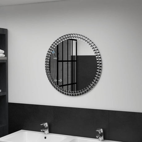Vidaxl wandspiegel 60 cm gehard glas