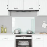 Vidaxl spatscherm keuken 90x60 cm gehard glas wit