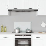 Vidaxl spatscherm keuken 70x40 cm gehard glas transparant