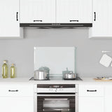 Vidaxl spatscherm keuken 70x50 cm gehard glas transparant
