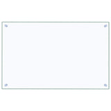 Vidaxl spatscherm keuken 80x50 cm gehard glas transparant