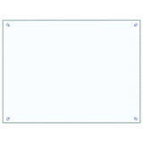 Vidaxl spatscherm keuken 80x60 cm gehard glas transparant