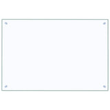 Vidaxl spatscherm keuken 90x60 cm gehard glas transparant