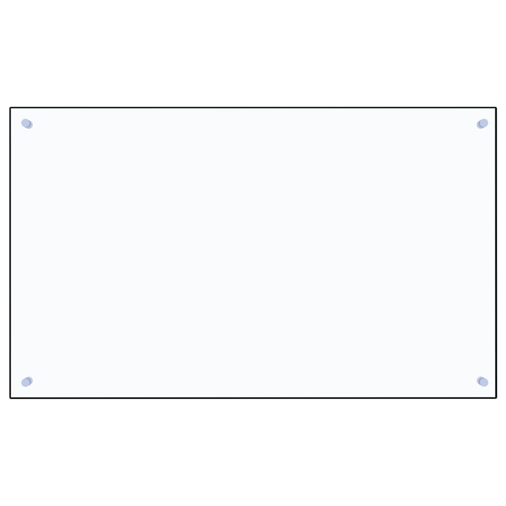 Vidaxl spatscherm keuken 100x60 cm gehard glas transparant